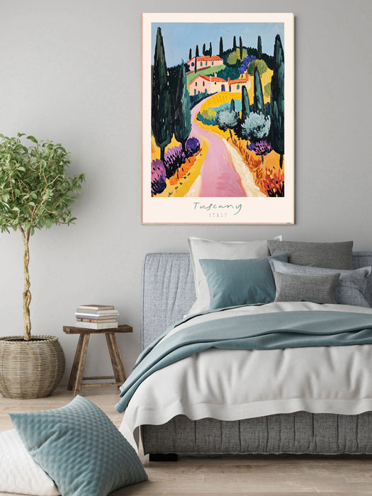 Tuscany Italian Travel Art Print