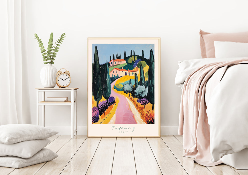 Tuscany Italian Travel Art Print