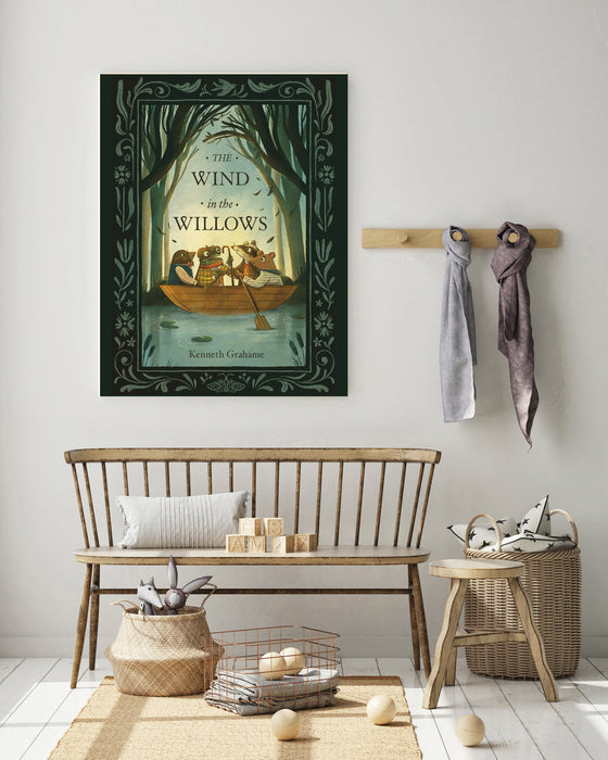 Wind In The Willows Vintage Book Cover Art Print