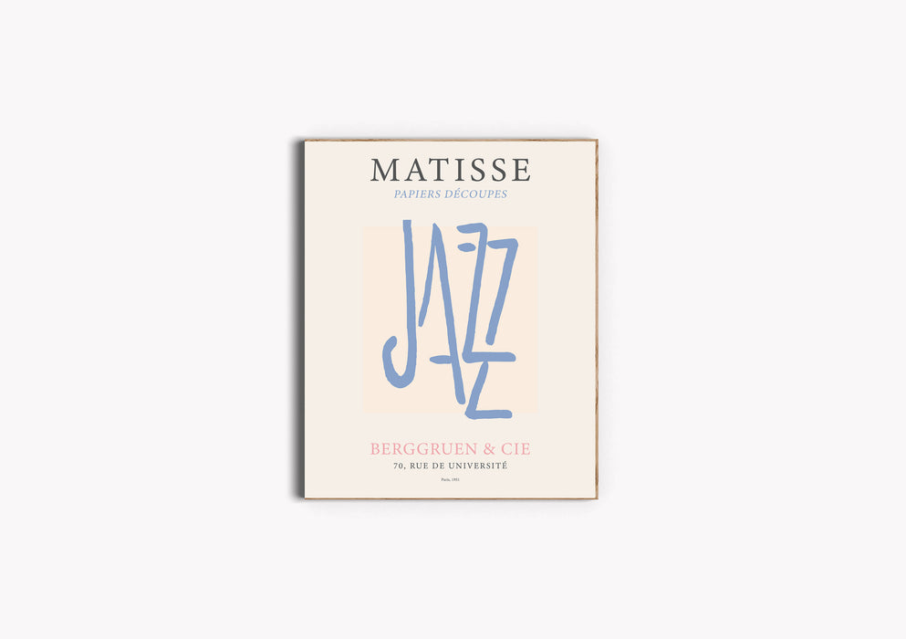 Matisse Blue Jazz Art Print