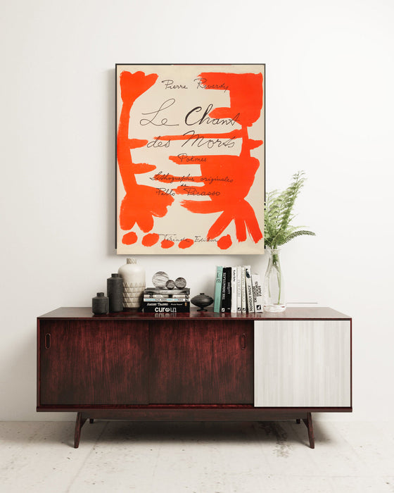 Picasso Le Chants Des Morts  Exhibition Art Print
