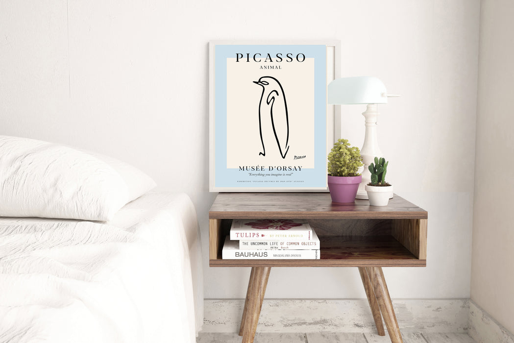 Picasso Penguin Art Print