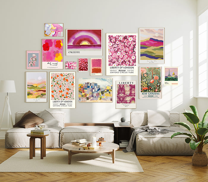 Gallery Wall Art Print Sets