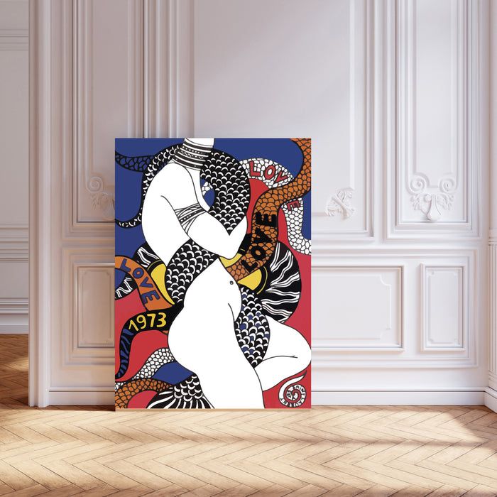 Yves Saint Laurent Love Art Prints