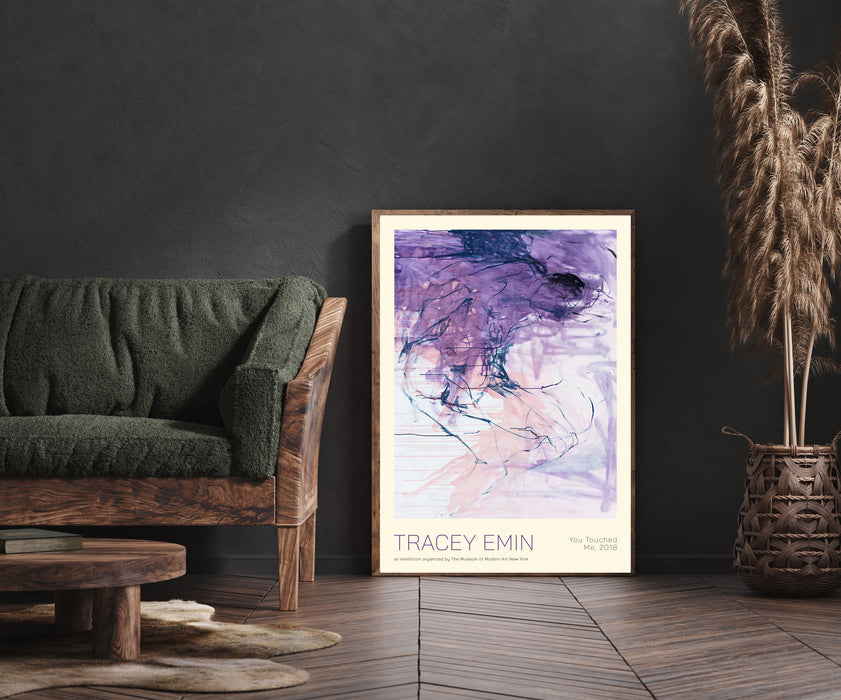 'You Touched Me' Abstract Art Print