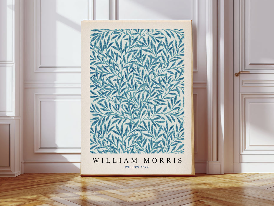 William Morris Blue Bird Set Of Two Art Prints