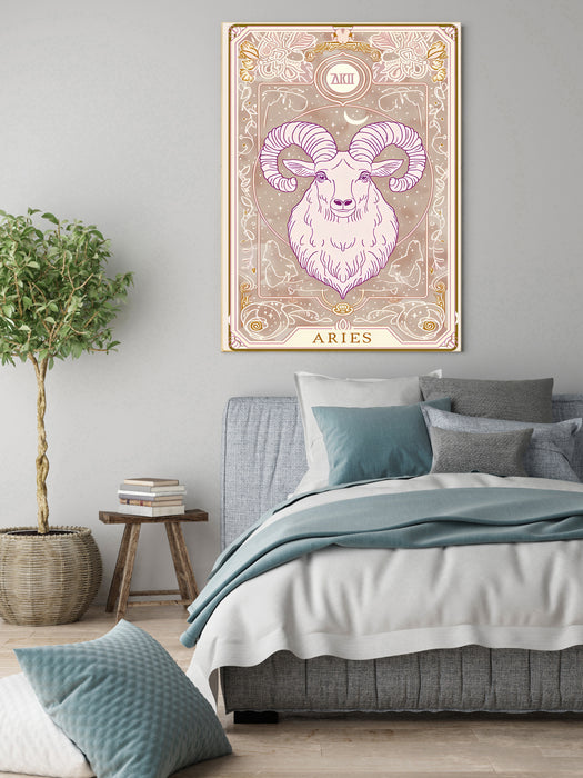 Aries Star Sign Art Print