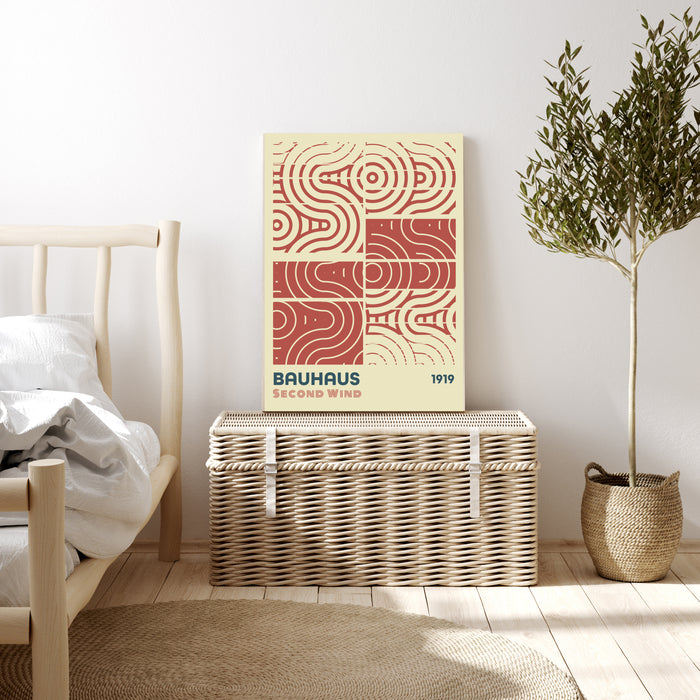 Bauhaus Abstract Mid Century Art Print