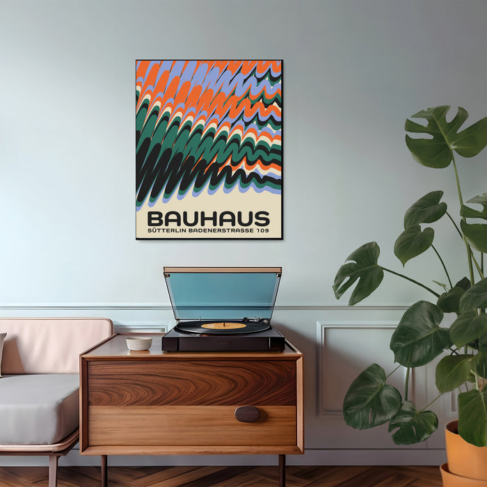 Bauhaus German Mid Century Art Print