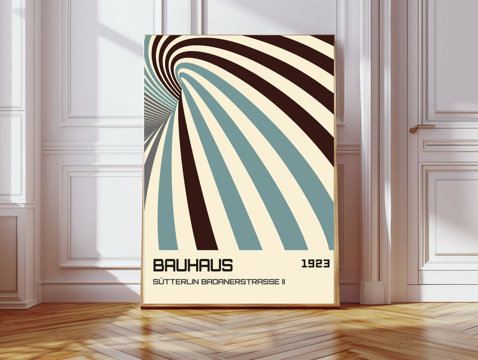 Bauhaus Abstract Mid Century Art Print