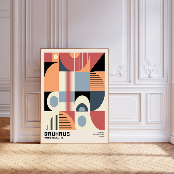 Bauhaus Mid Century Art Print