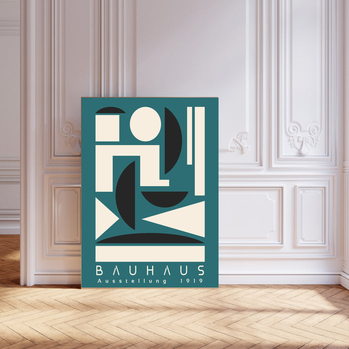 Bauhaus 1919 Green Art Print