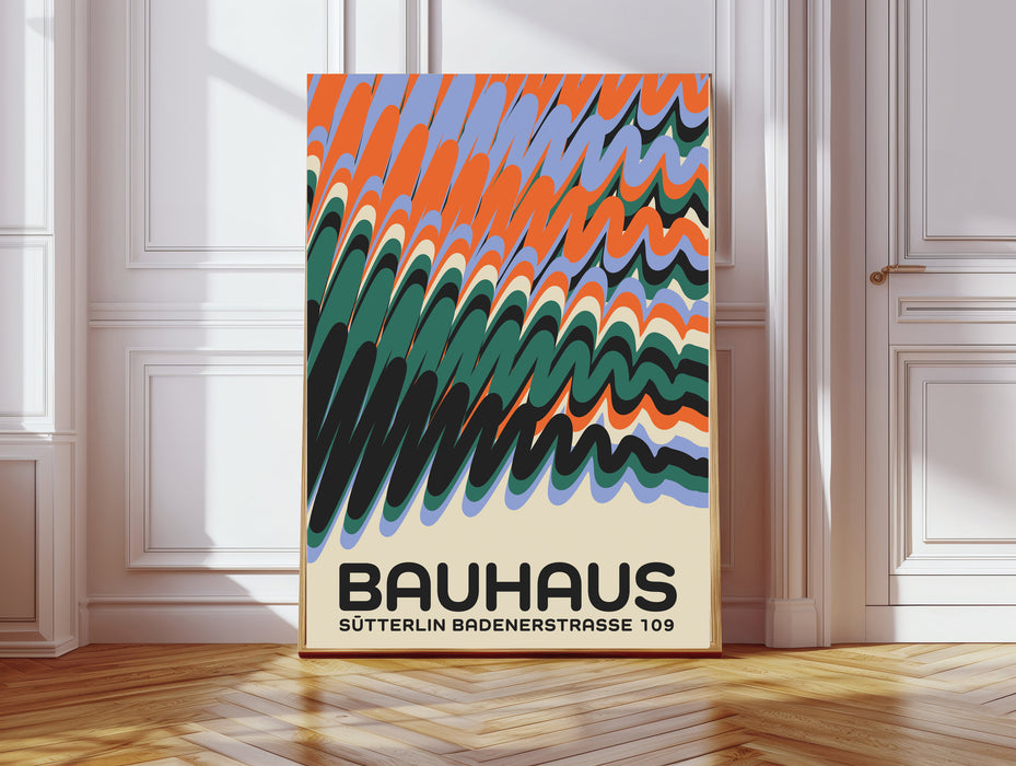 Bauhaus German Mid Century Art Print