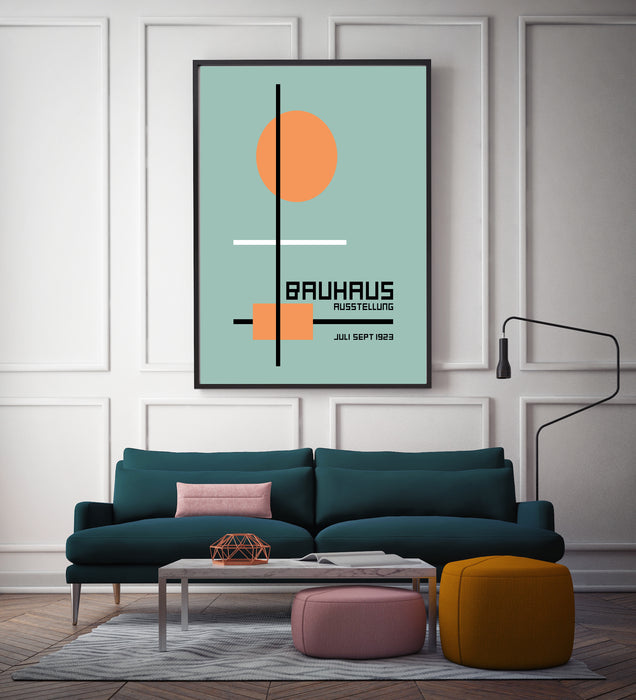 Bauhaus Mid Cemtury Art Print