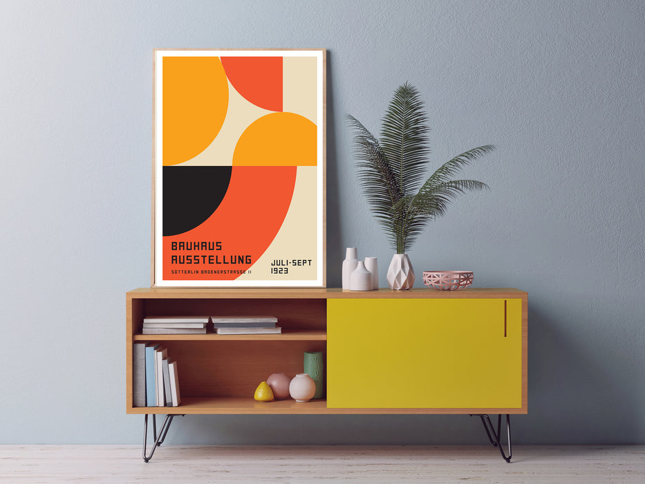 Bauhaus Mid Century Art Print