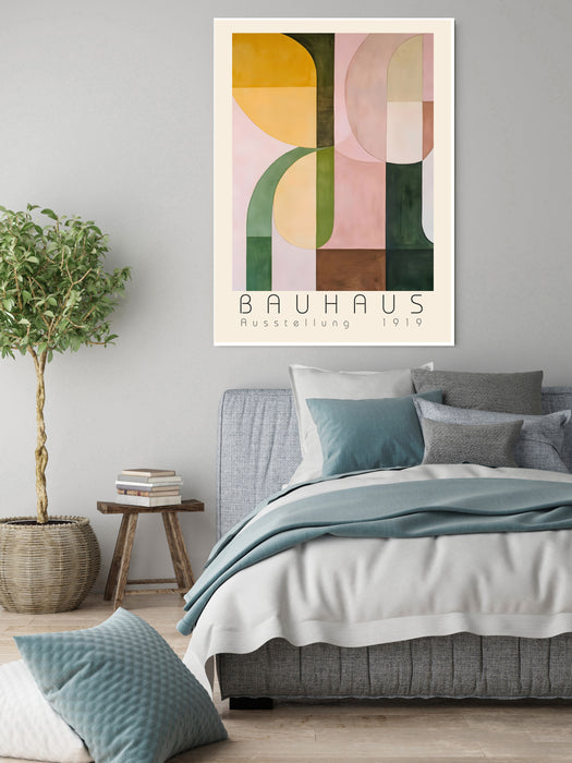 Bauhaus Mid Century Art Print