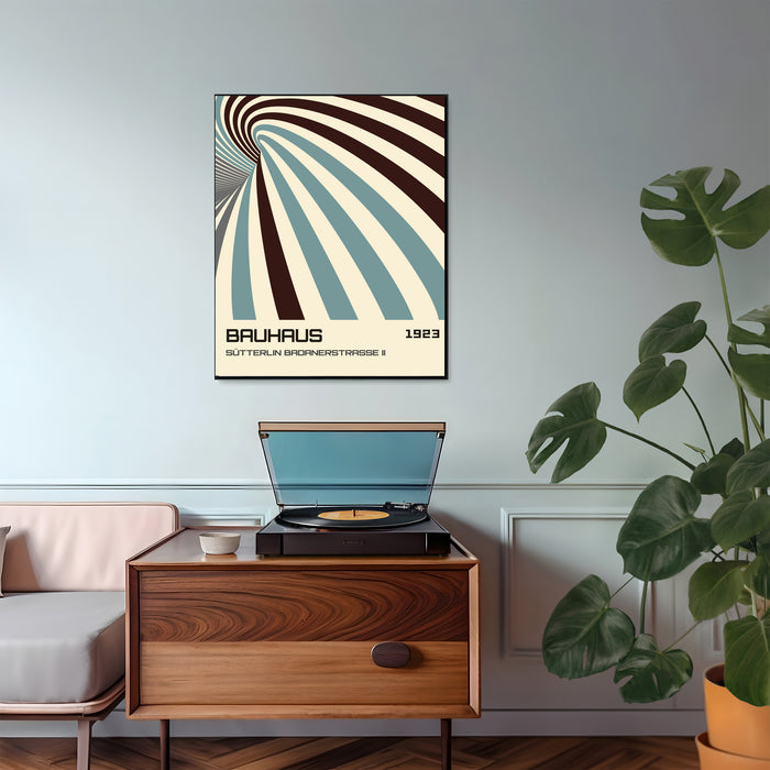 Bauhaus Abstract Mid Century Art Print