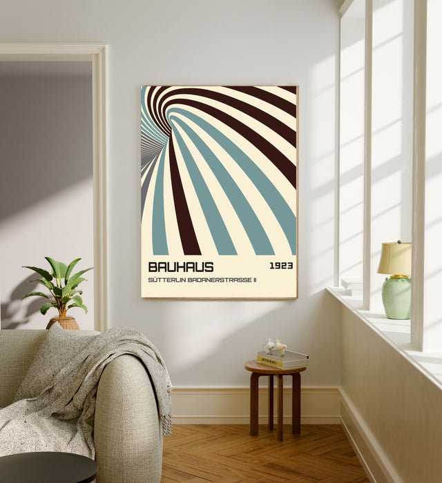 Bauhaus Abstract Mid Century Art Print