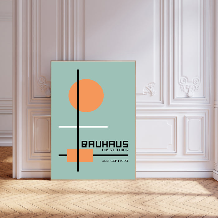 Bauhaus Mid Cemtury Art Print