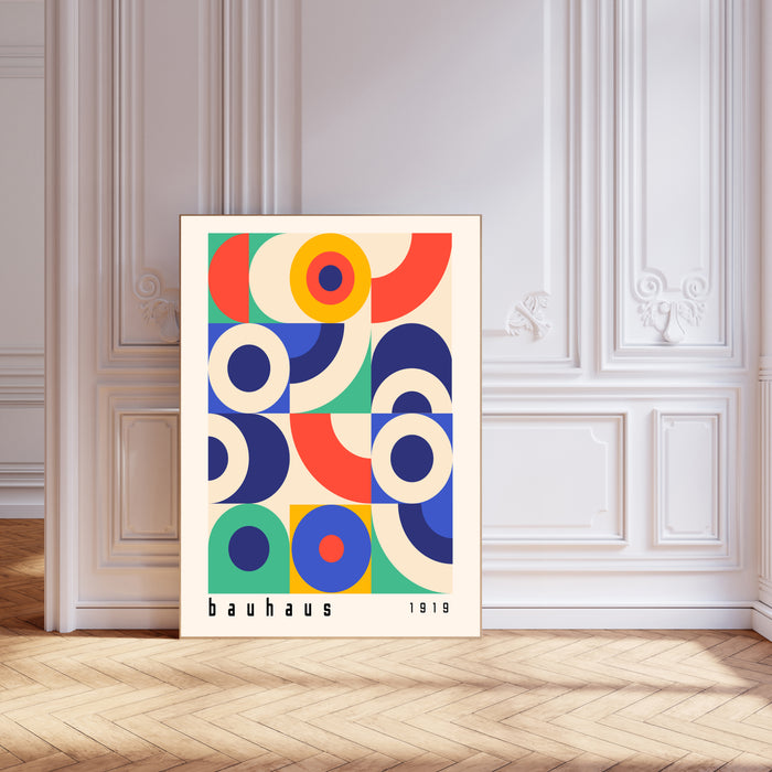 Bauhaus Mid Century Art Print