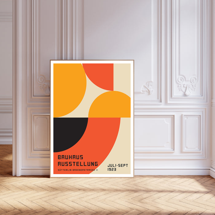 Bauhaus Mid Century Art Print