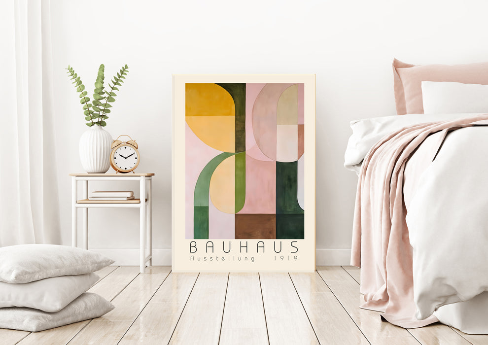 Bauhaus Mid Century Art Print