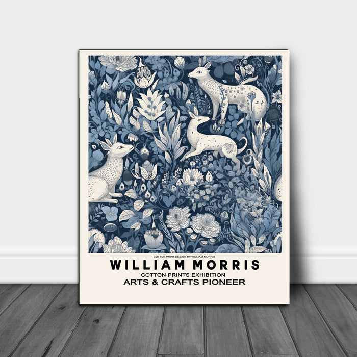 William Morris Blue Forest Print