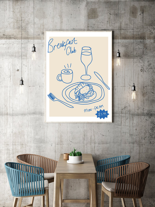 Breakfast Club Kitchen Art Print