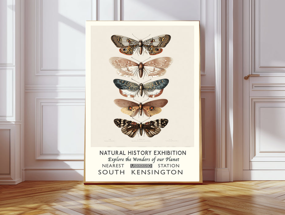 Natural History Museum Butterfly Art Print