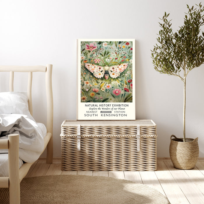 Natural History Museum Butterfly Art Print