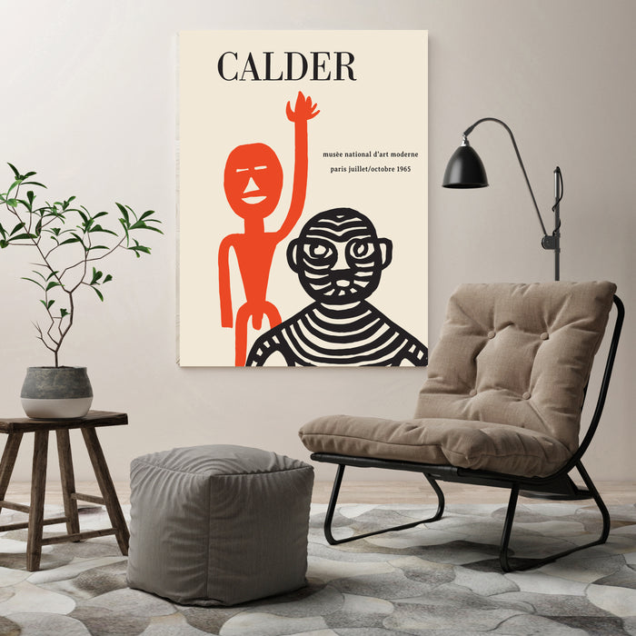 Calder Mid Century Print Art Print 1965