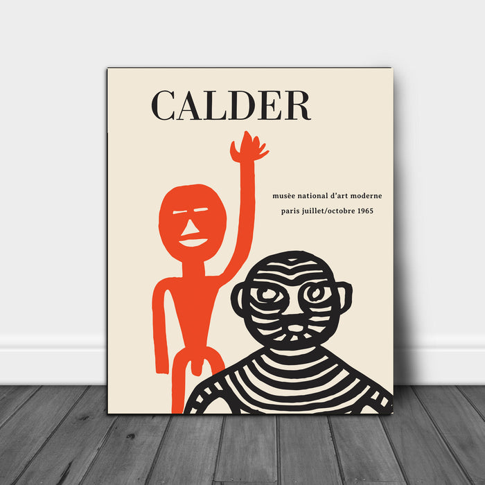 Calder Mid Century Print Art Print 1965