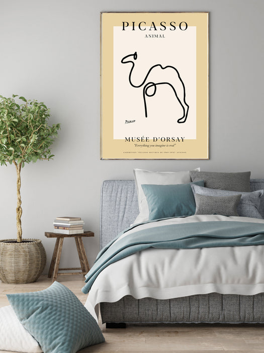 Picasso Camel Art Print