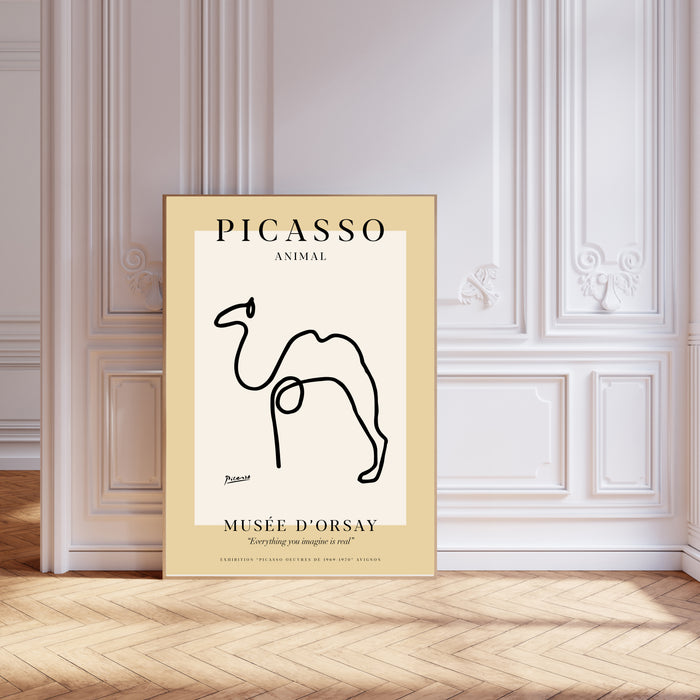 Picasso Camel Art Print