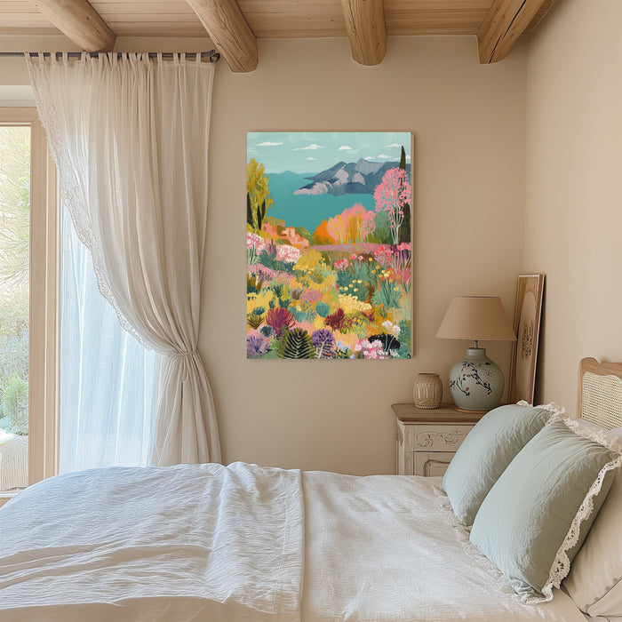 Coastal Sea Landscape Art Print
