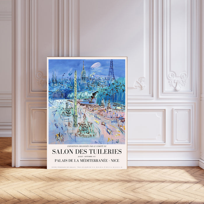 Raoul Dufy Paris Exhibition Art Print