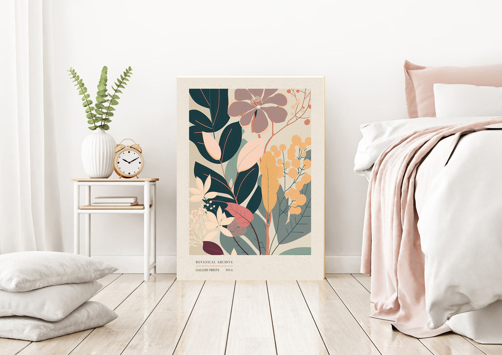 Botanical Flower Art Print