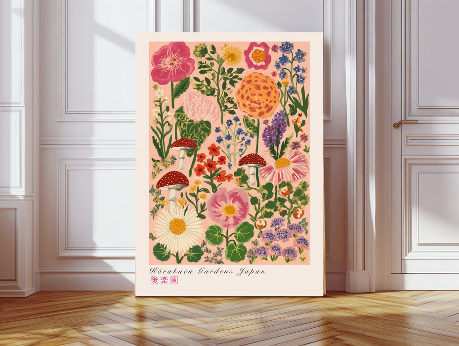 Japanese Kōrakuen Garden Art Print