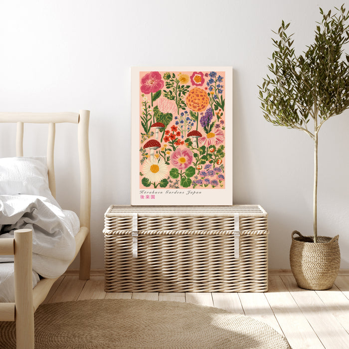 Japanese Kōrakuen Garden Art Print