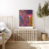 Japanese Magnolia Floral Art Print Detail