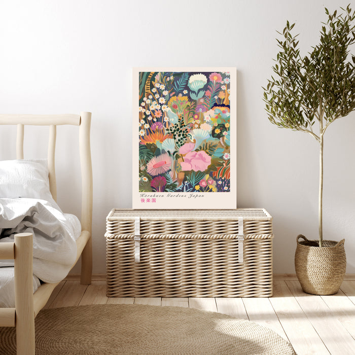 Japanese Kōrakuen Garden Art Print
