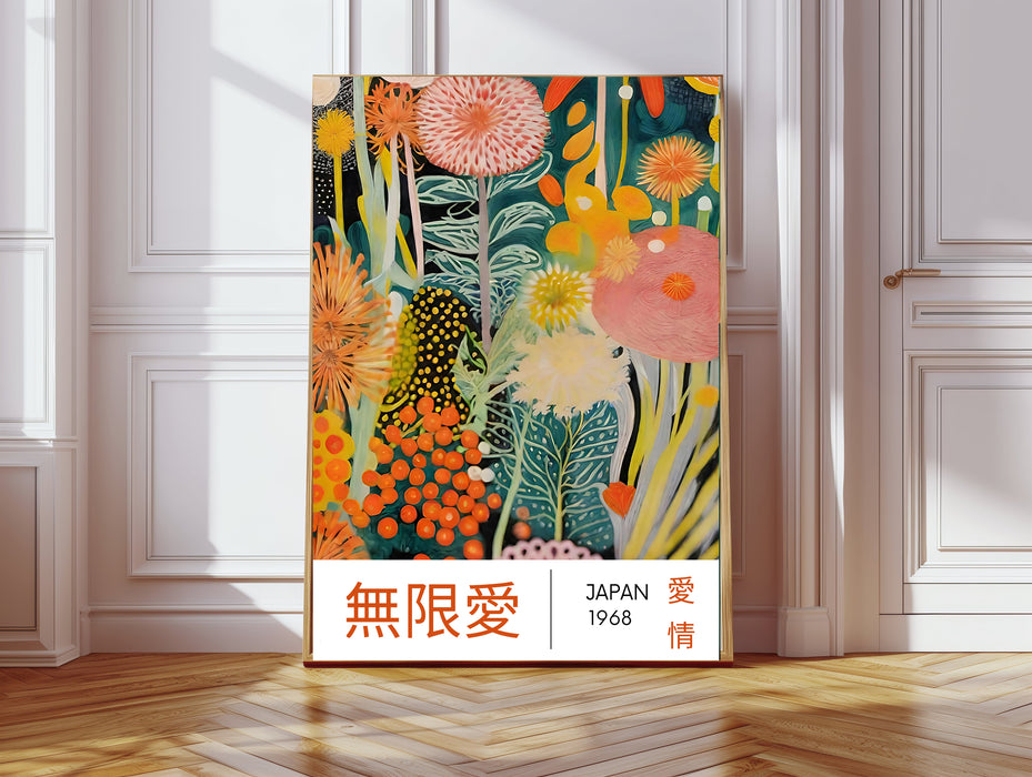 Japanese Flower Art Print