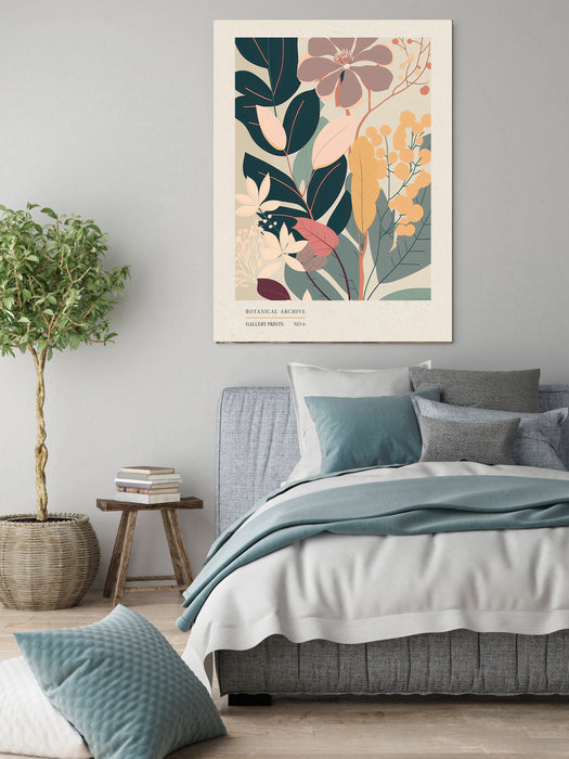 Botanical Flower Art Print