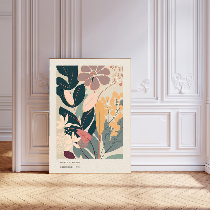 Gallery Wall Sets Botanical Floral Prints