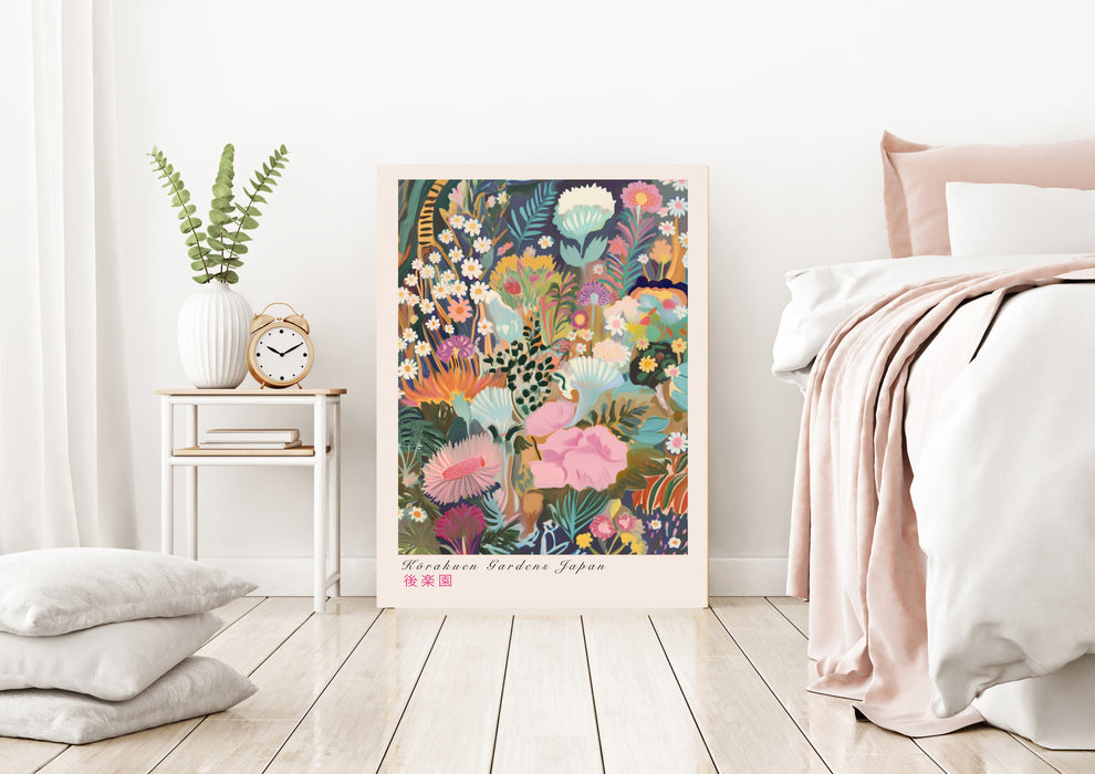 Japanese Kōrakuen Garden Art Print