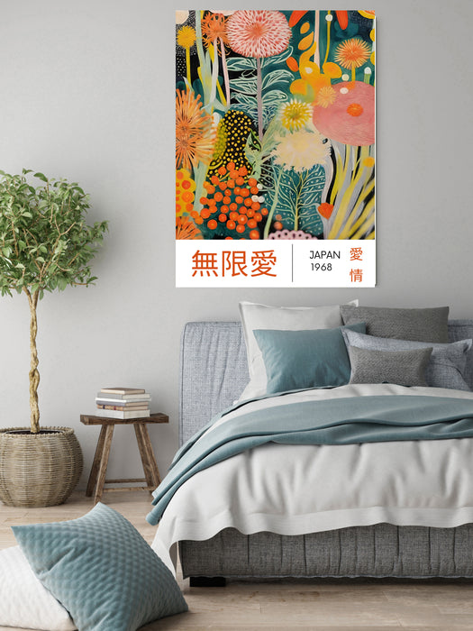 Japanese Flower Art Print