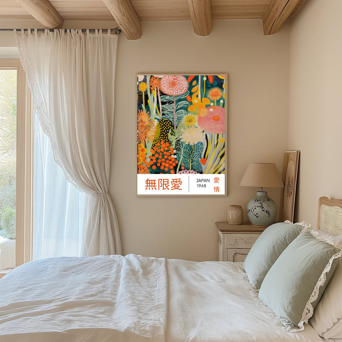 Japanese Flower Art Print