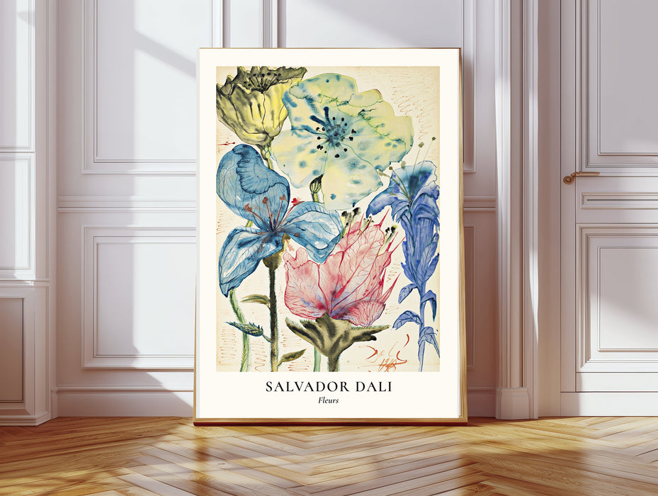Salvador Dalì Flower Art Print