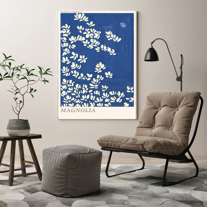 Magnolia Flower Art Print