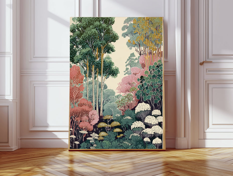 Japanese Forest Art Print